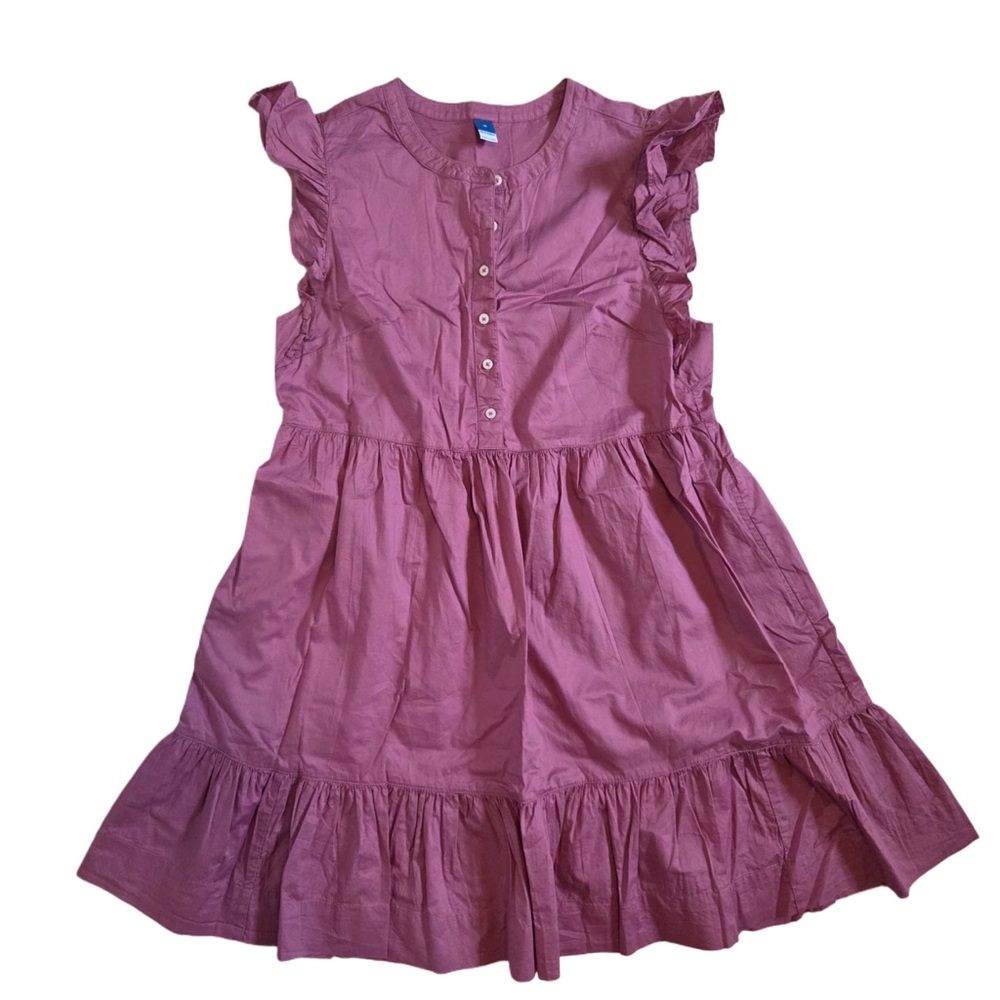 Old Navy Mauve Ruffled Dress - Picture 1 of 5